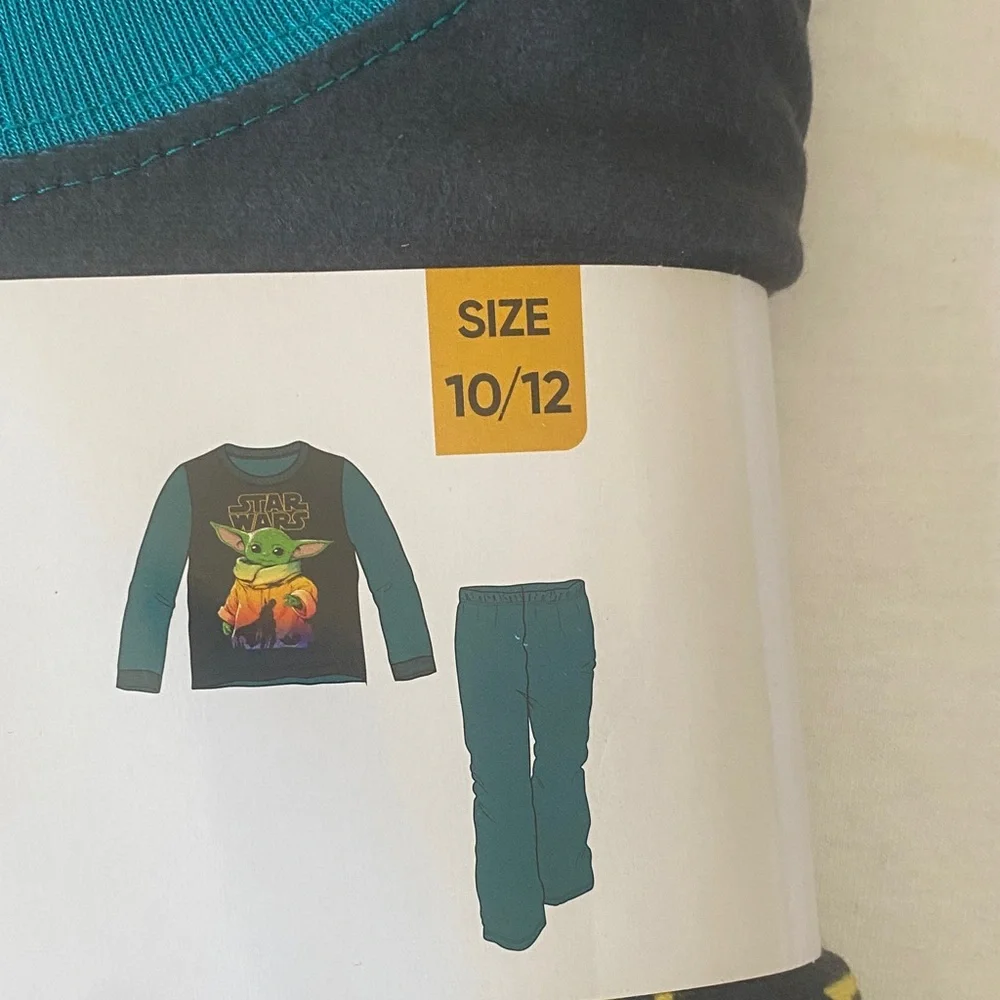 Star Wars Boys Pajama Set - Teal and Black